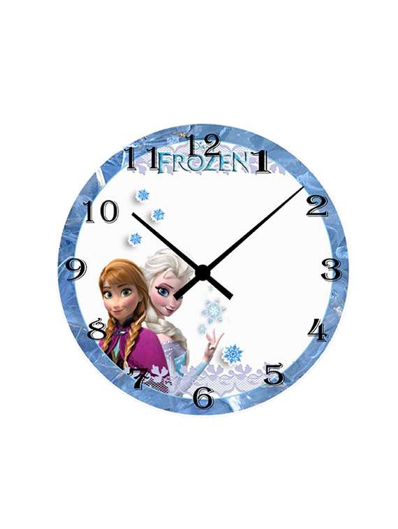 princess designer mdf wood based wall clock  