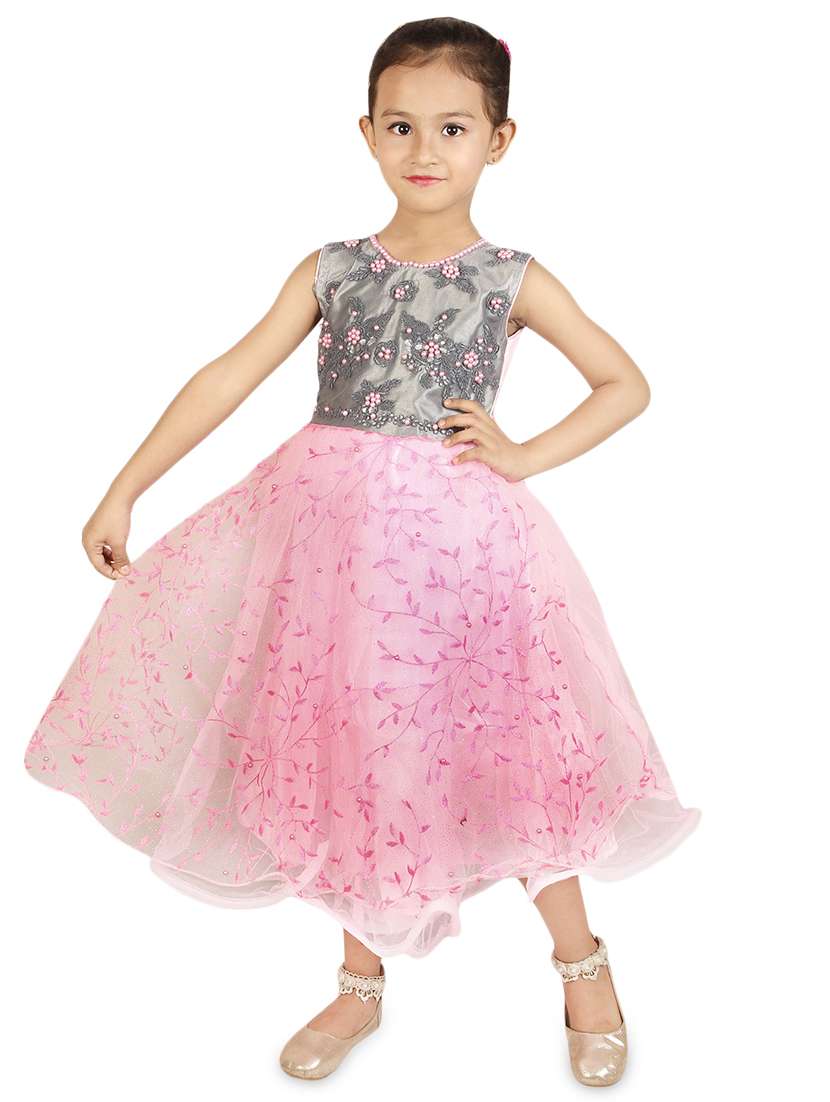 pink net frock - 16734577 - Zoom Image - 0