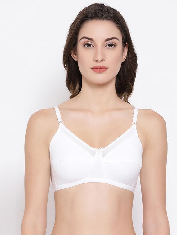 bow patch solid bra 