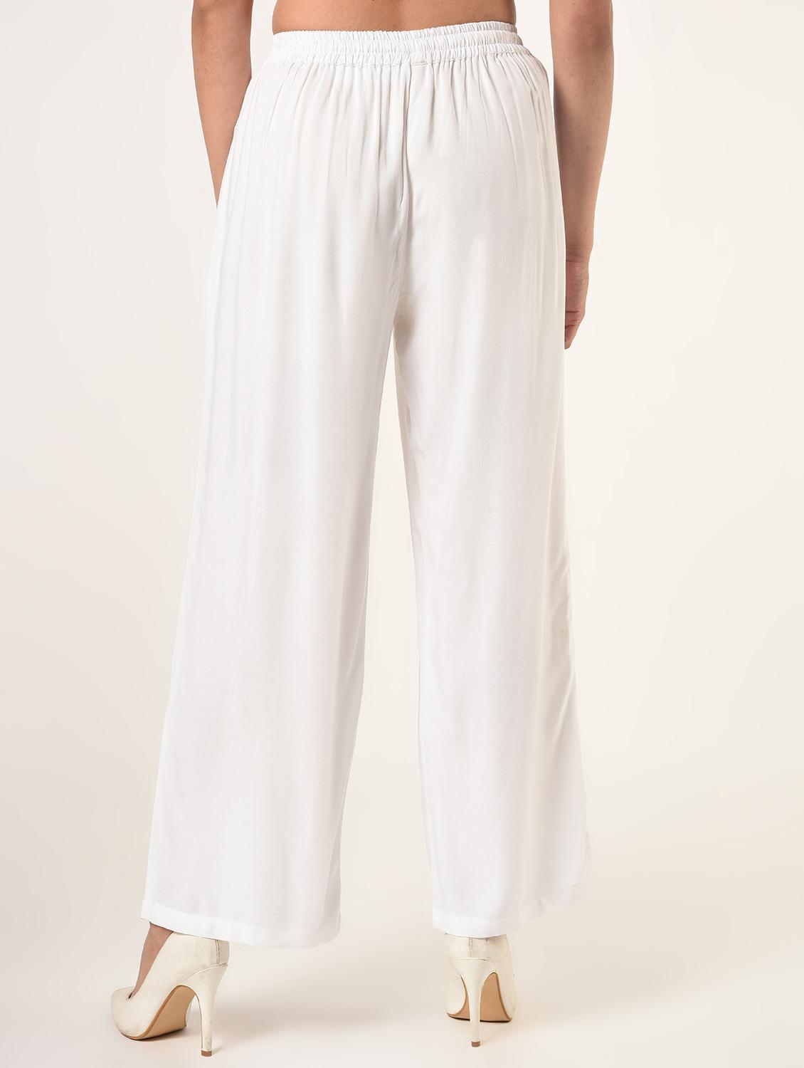 solid straight palazzo - 16738590 - Standard Image - 3