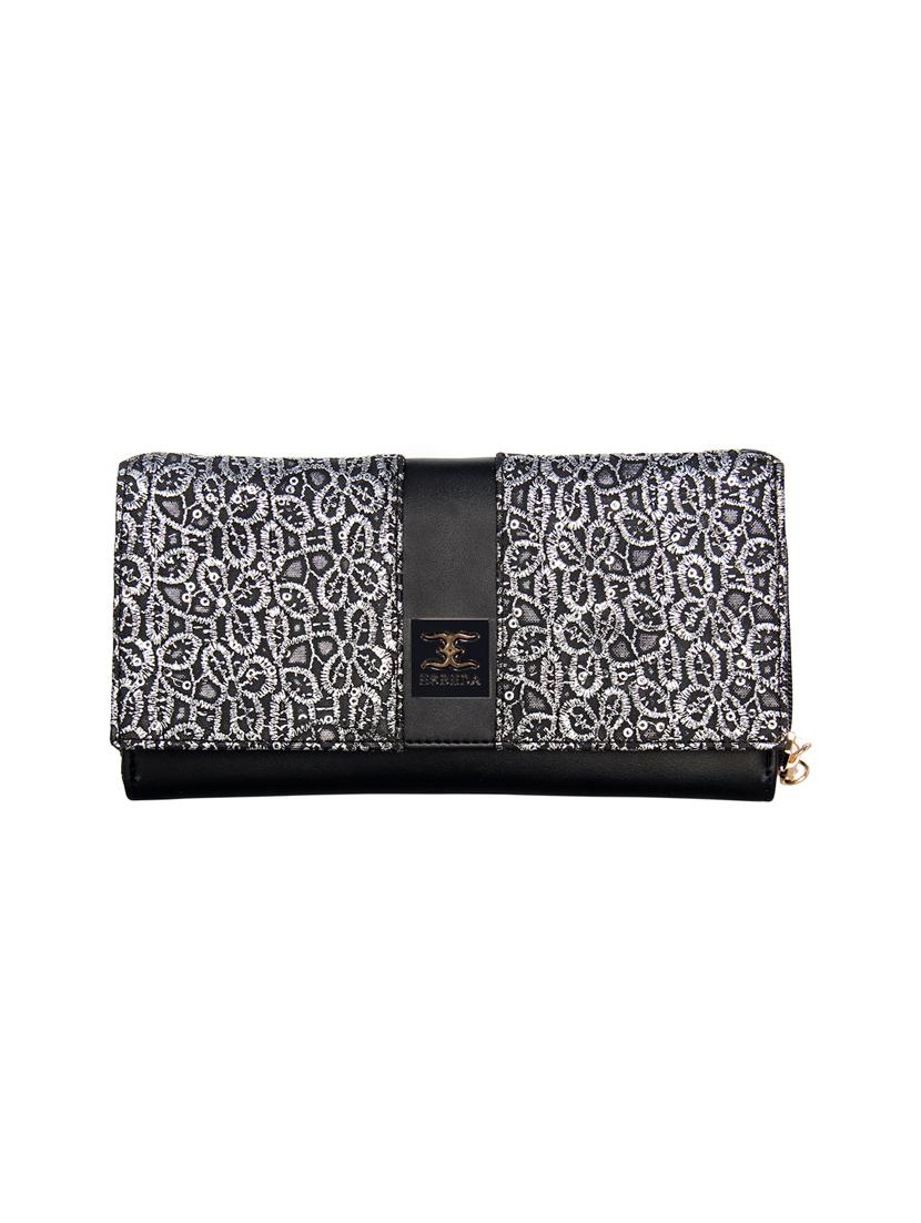 black leatherette (pu wallet - 16739338 -  Zoom Image - 0
