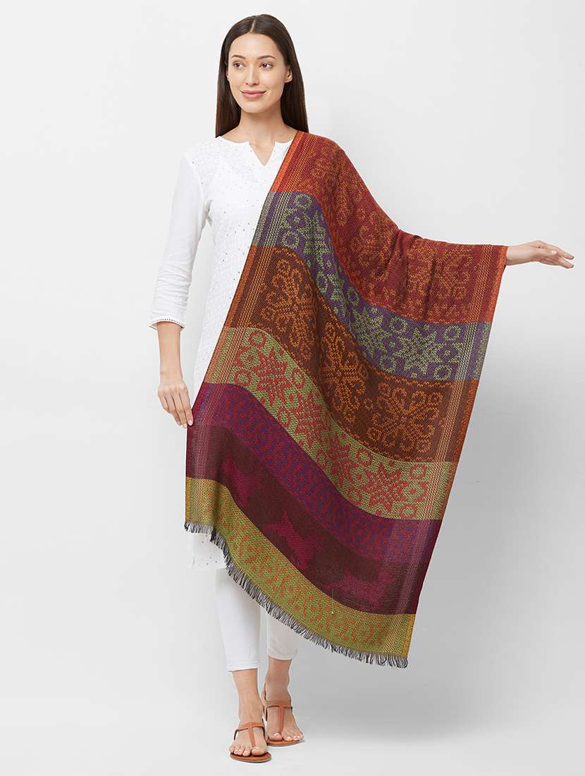 women's florals shawl