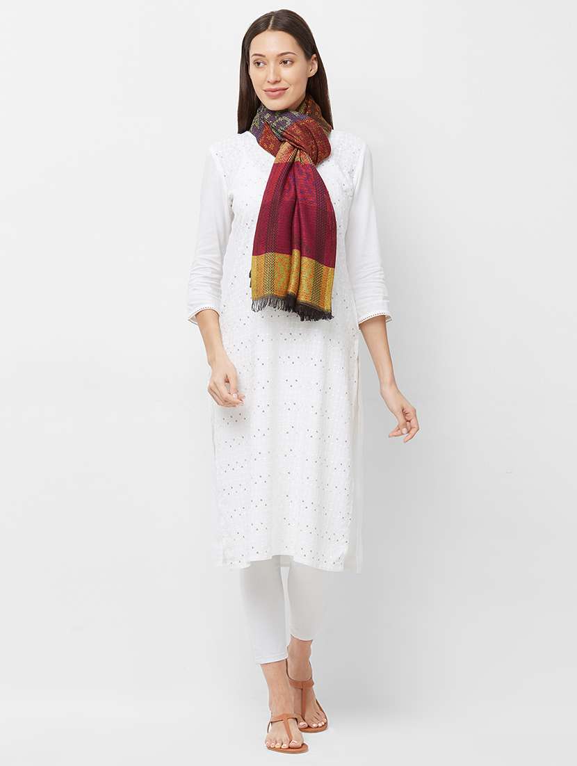 women's florals shawl - 16744193 - Standard Image - 3