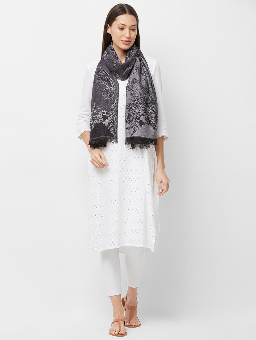 women's paisley shawl - 16744195 - Standard Image - 3