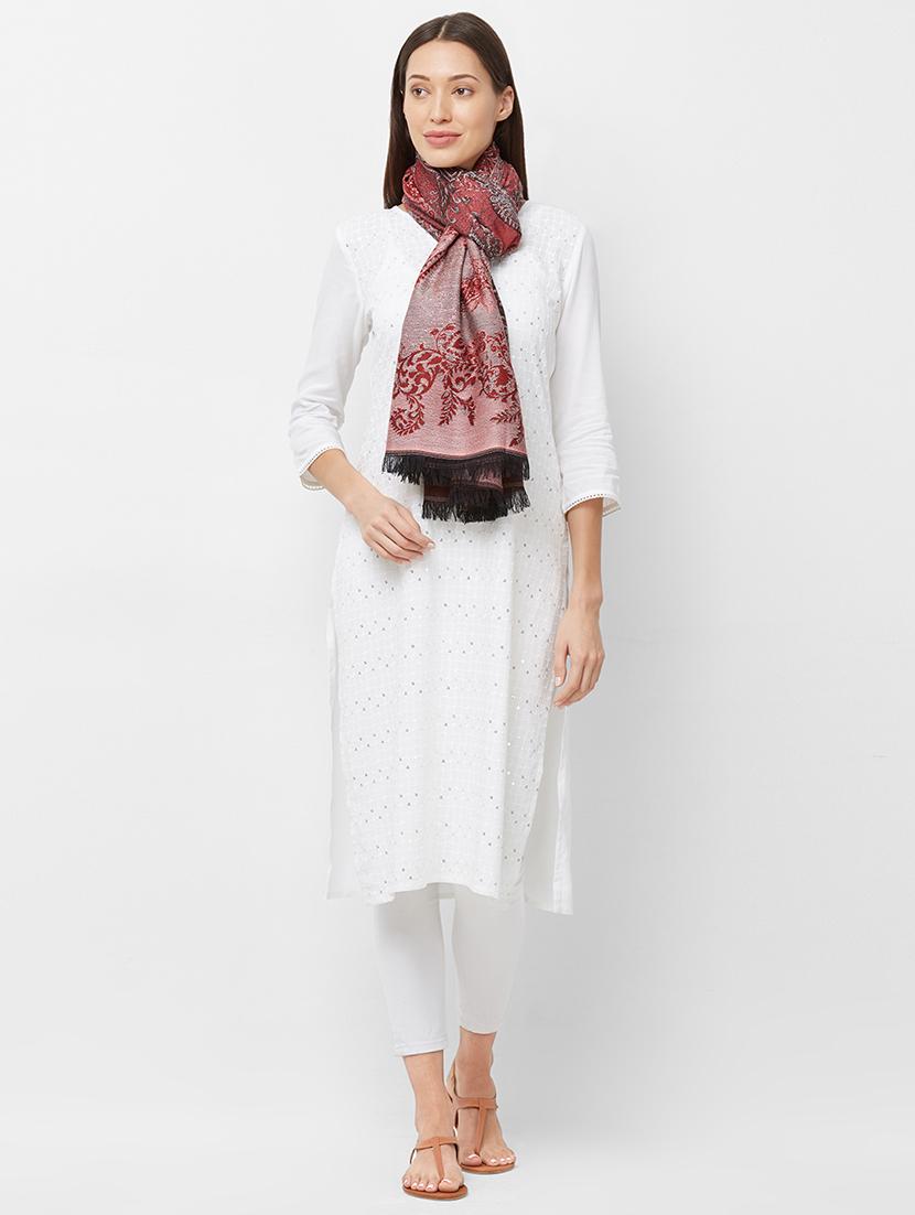 women's paisley shawl - 16744197 - Standard Image - 3