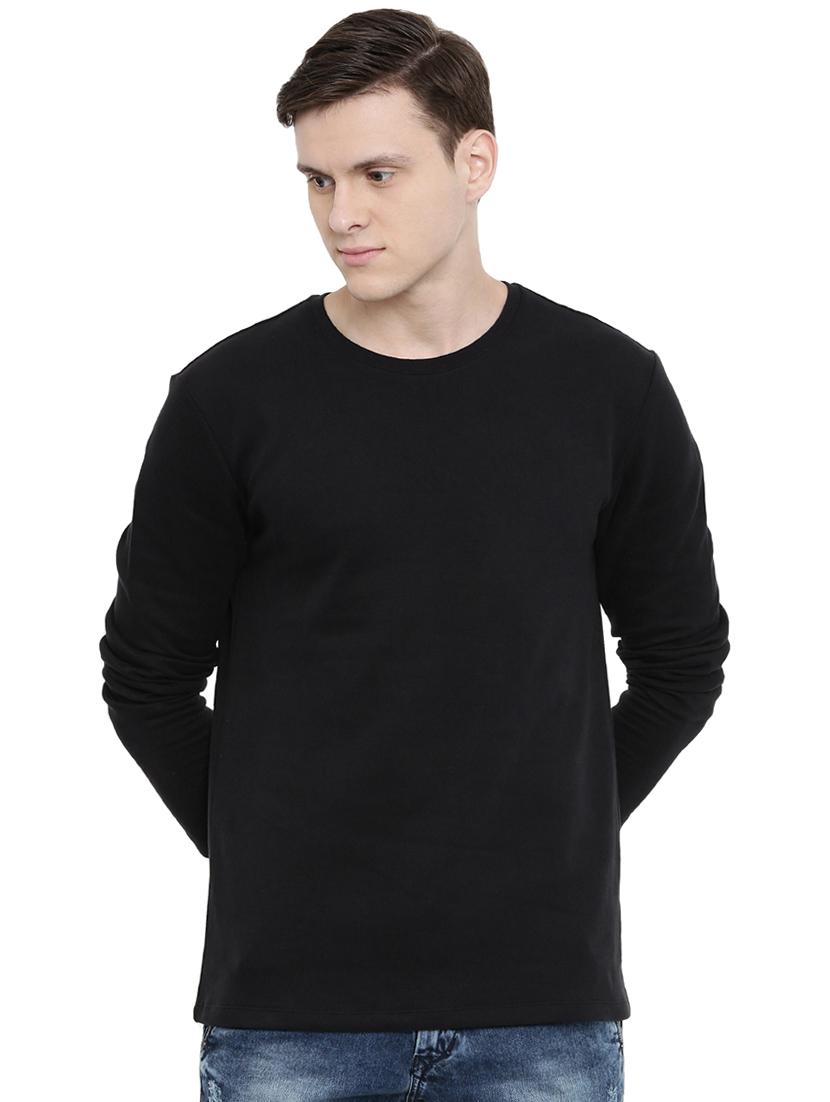 black solid t-shirt - 16745773 -  Zoom Image - 0
