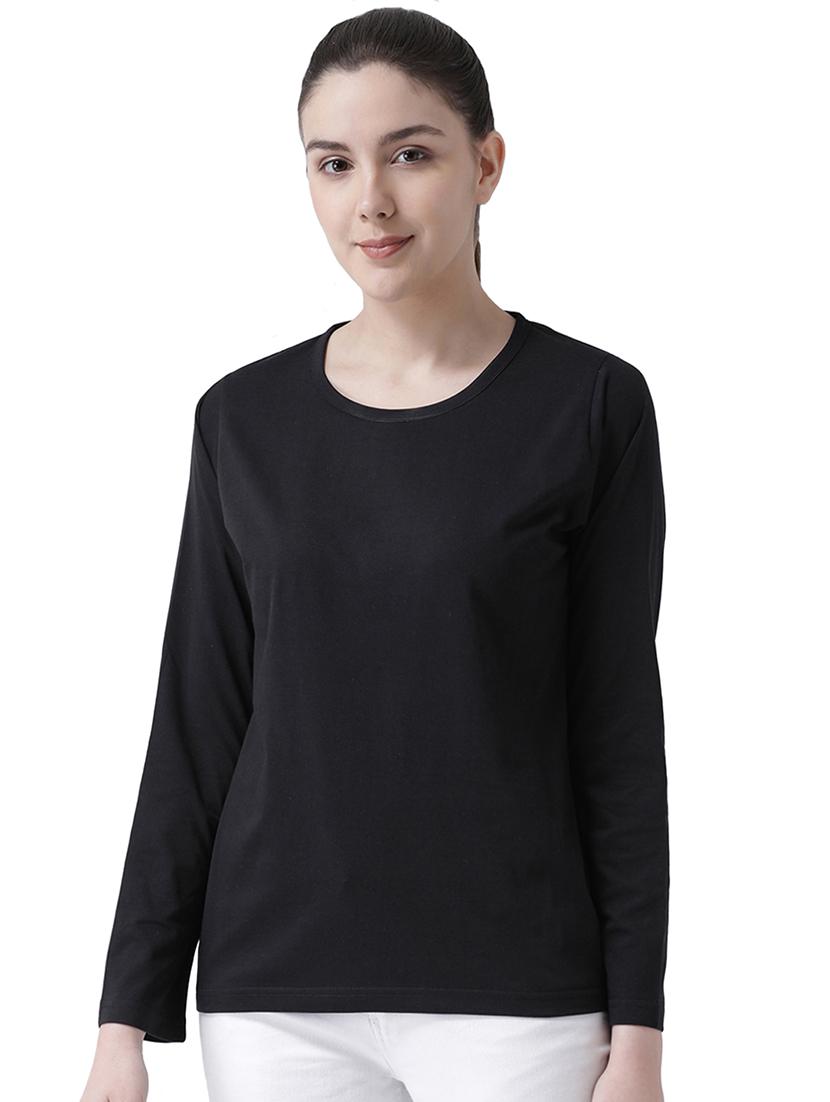 round neck long sleeved tee - 16745778 - Zoom Image - 0