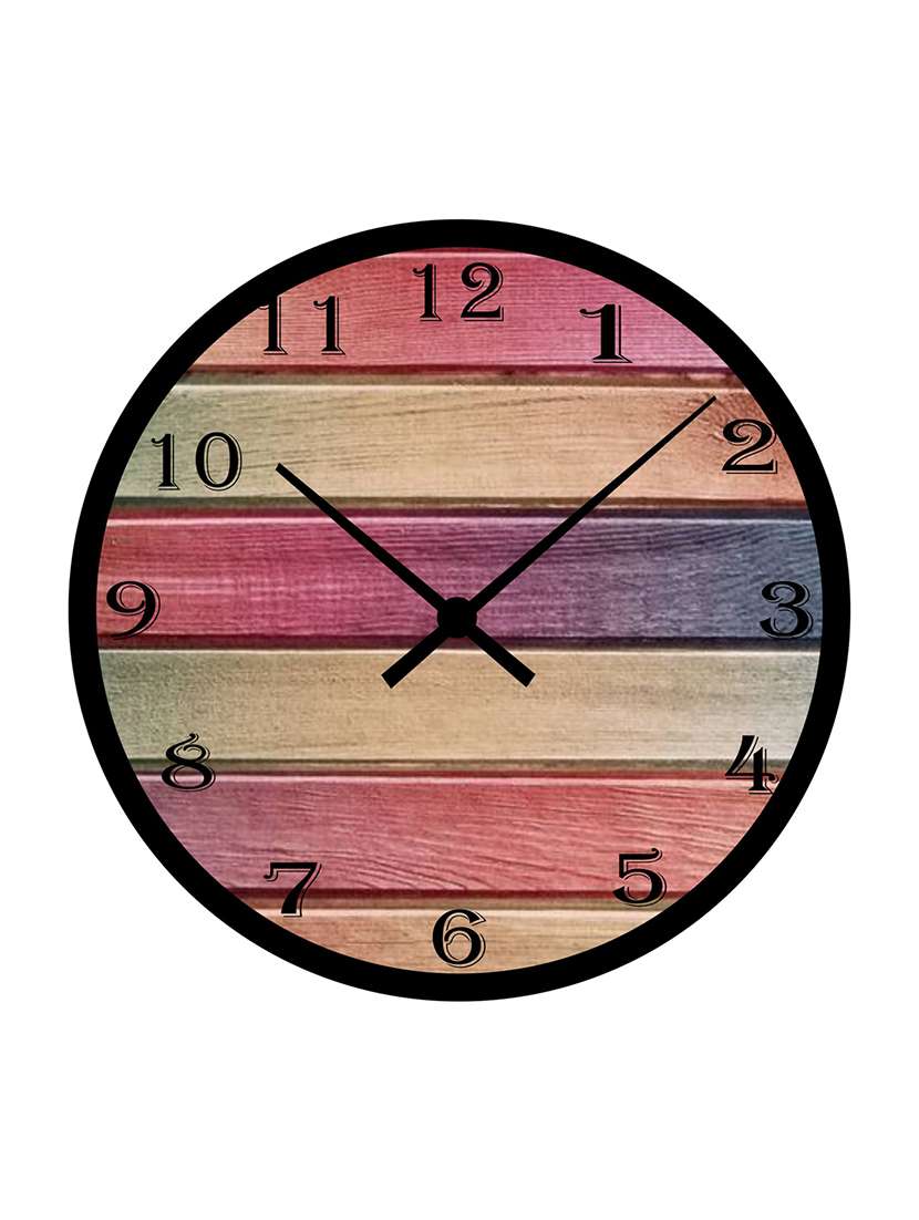 multicolor wall clock 