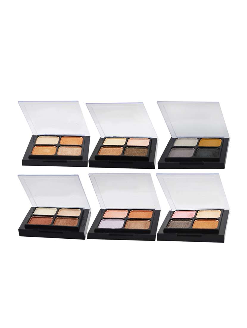 kiss beauty 4-color matte eyeshadow-8156-01-02-03-04 pack of 6