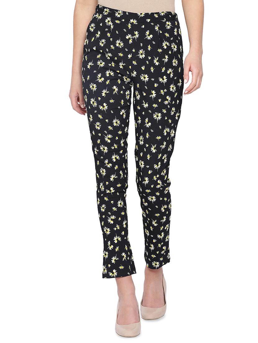 high rise floral trouser  - 16750627 -  Zoom Image - 0