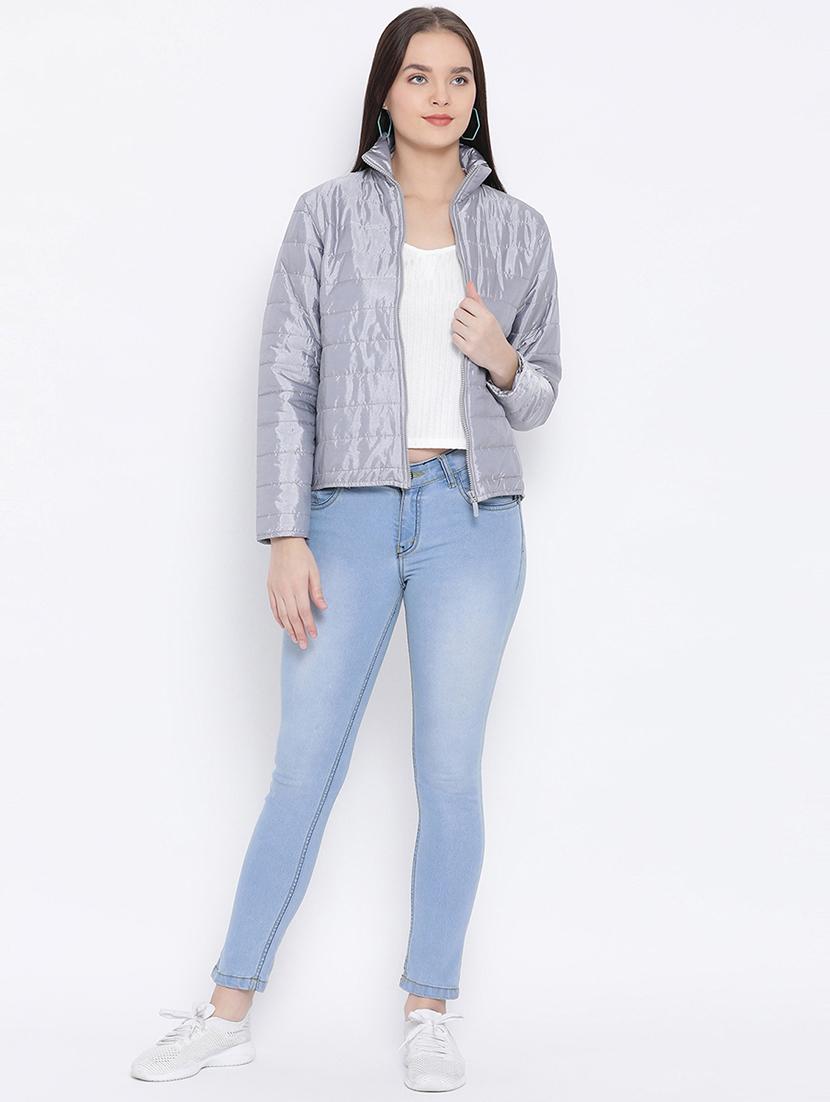 turtle neck padded jacket - 16750757 - Standard Image - 3