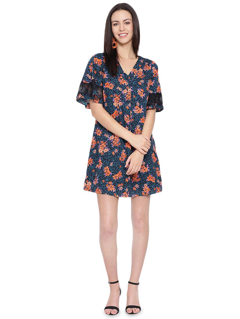 women's shift floral dress - 16750849 - Standard Image - 3