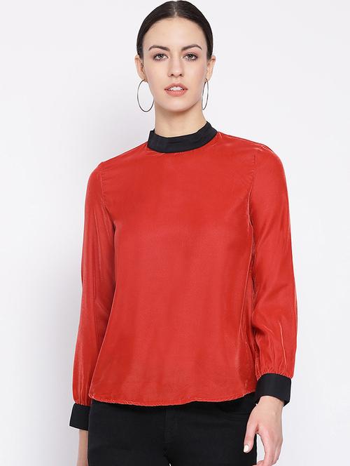 women's straight mock neck top - 16750880 -  Standard Image - 0