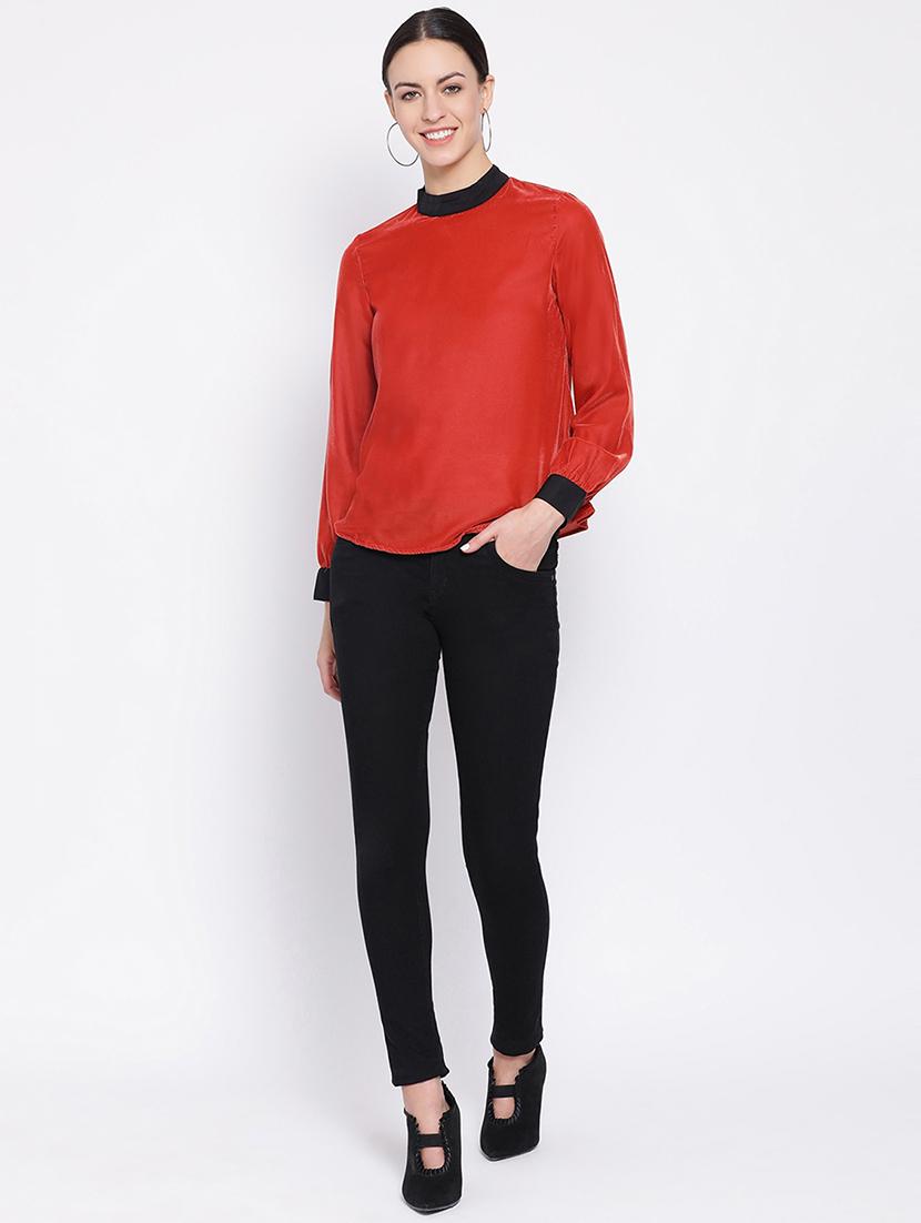 women's straight mock neck top - 16750880 - Standard Image - 3