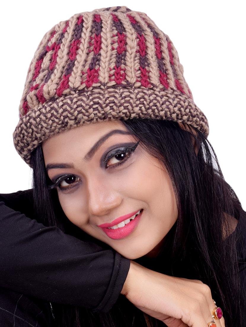 brown wool cap - 16751322 - Zoom Image - 0