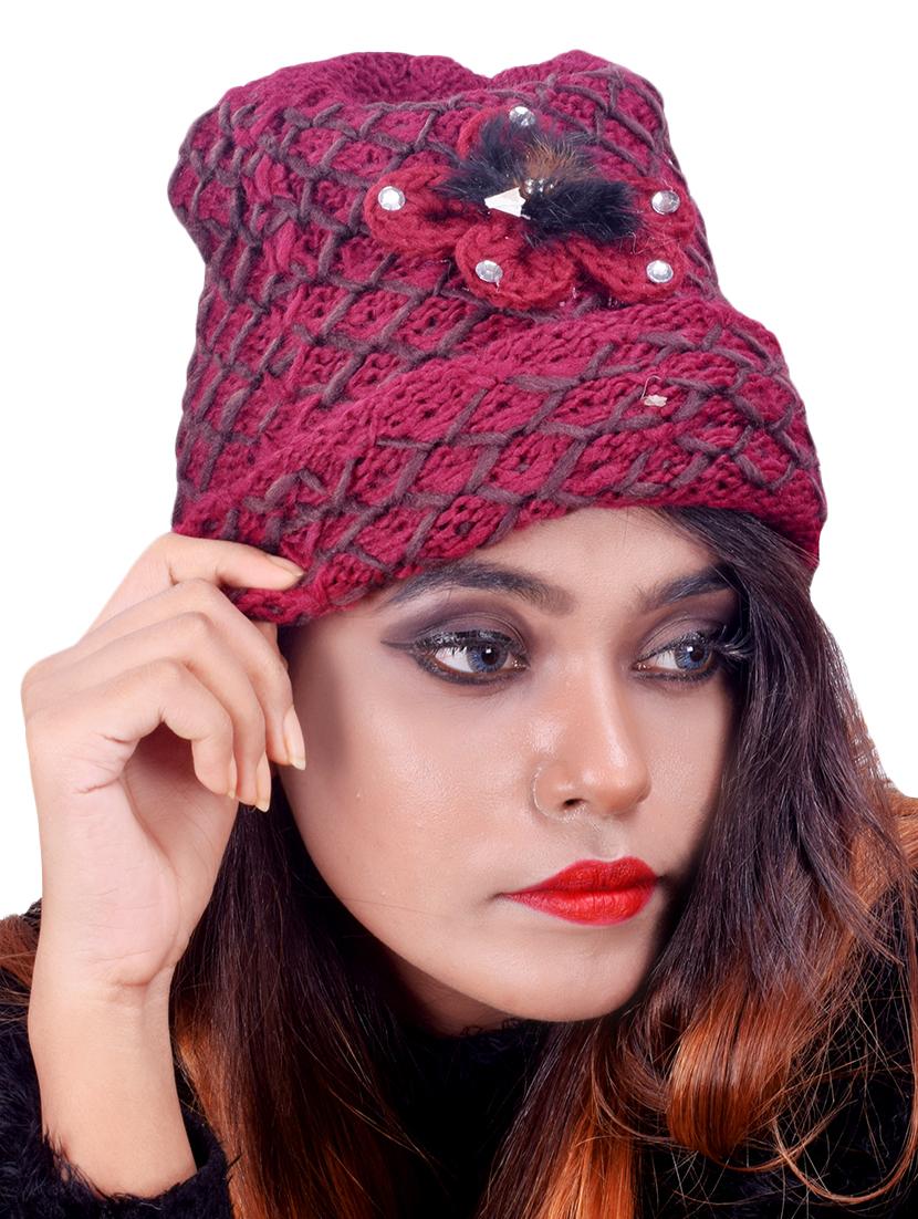 red wool cap - 16751335 - Zoom Image - 0