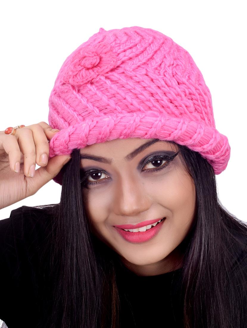 pink wool cap - 16751340 - Zoom Image - 0
