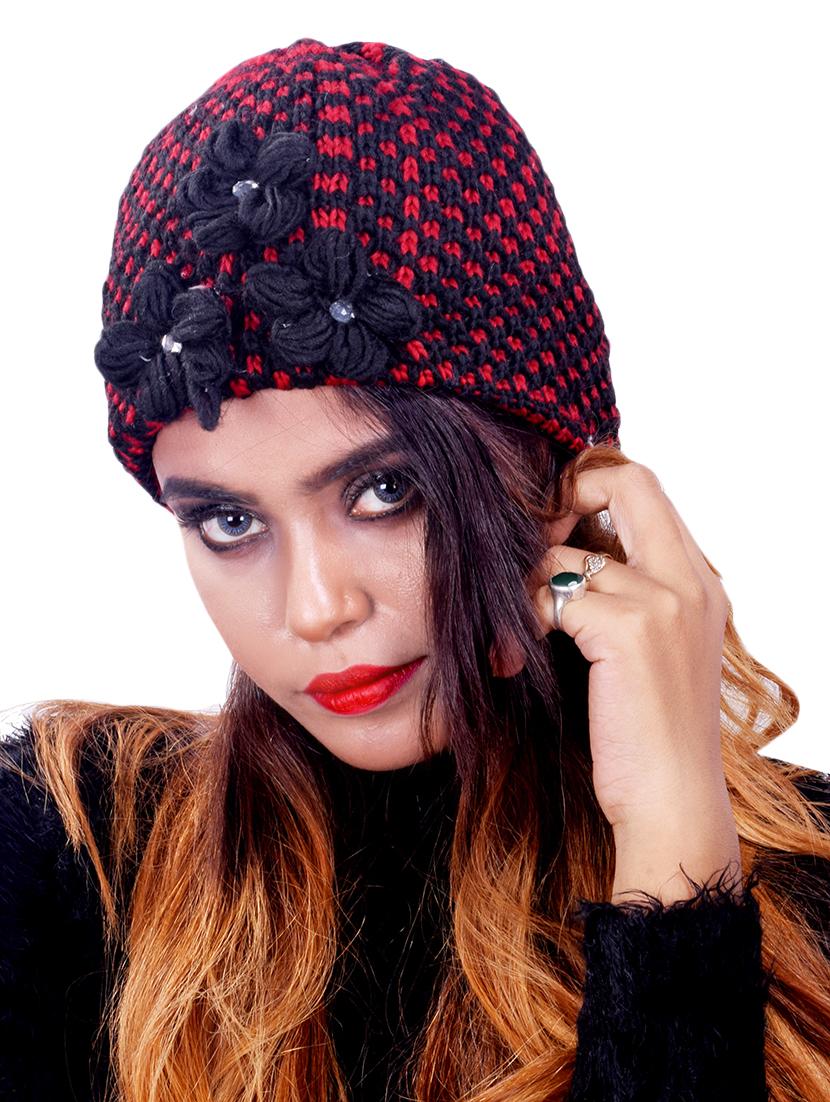 black wool cap - 16751347 - Zoom Image - 0