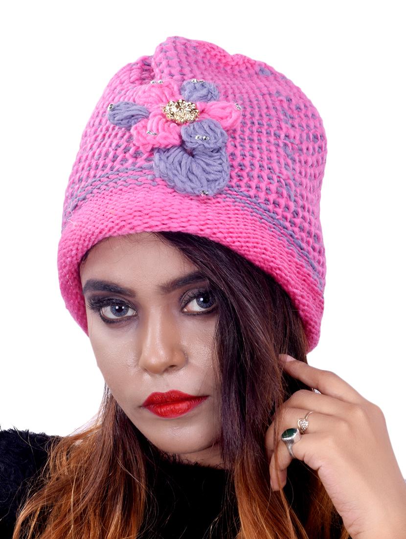 pink wool cap - 16751352 - Zoom Image - 0