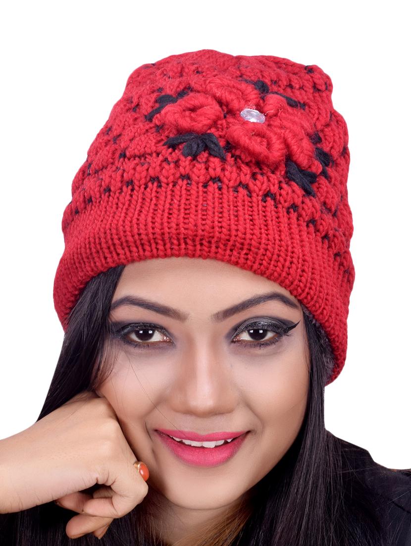 red wool cap - 16751363 - Zoom Image - 0