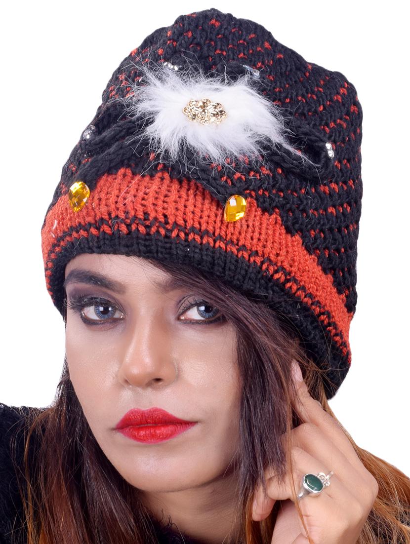 black wool cap - 16751366 - Zoom Image - 0