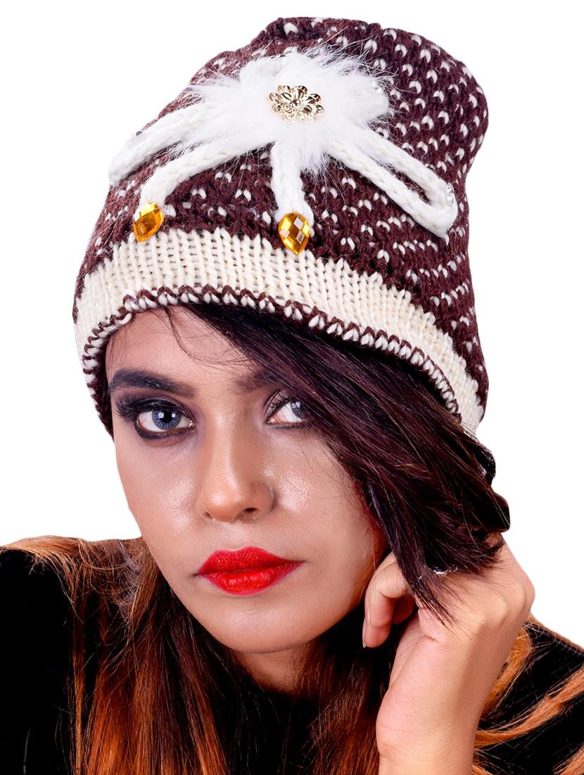 brown wool cap - 16751368 - Zoom Image - 0