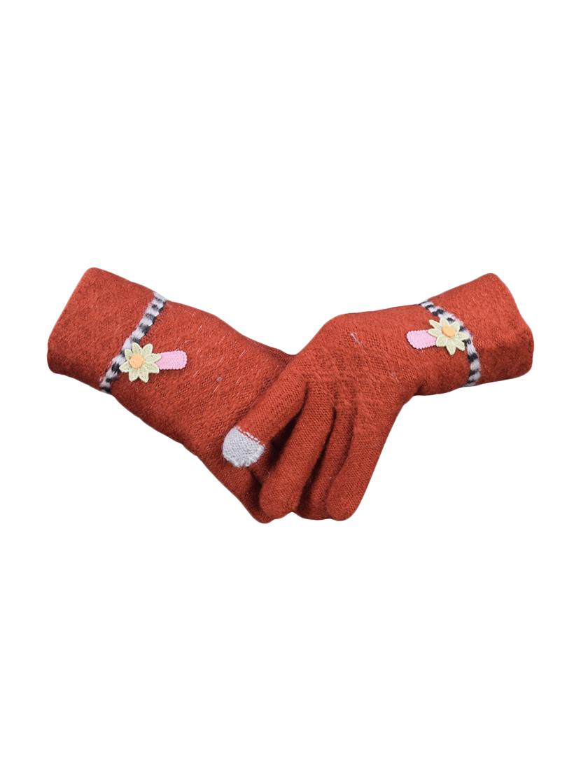 orange wool glove - 16751373 -  Zoom Image - 0