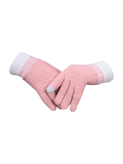 pink wool gloves - 16751393 -  Standard Image - 0