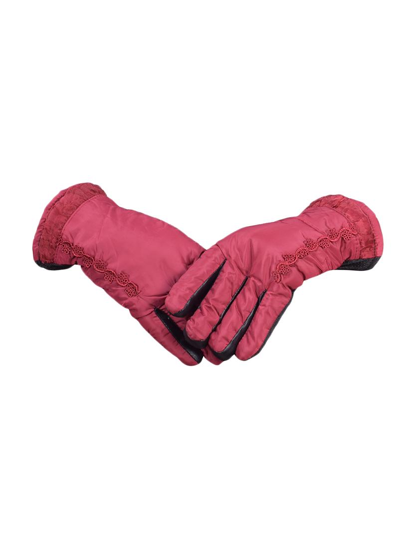 red leatherette gloves - 16751418 - Zoom Image - 0