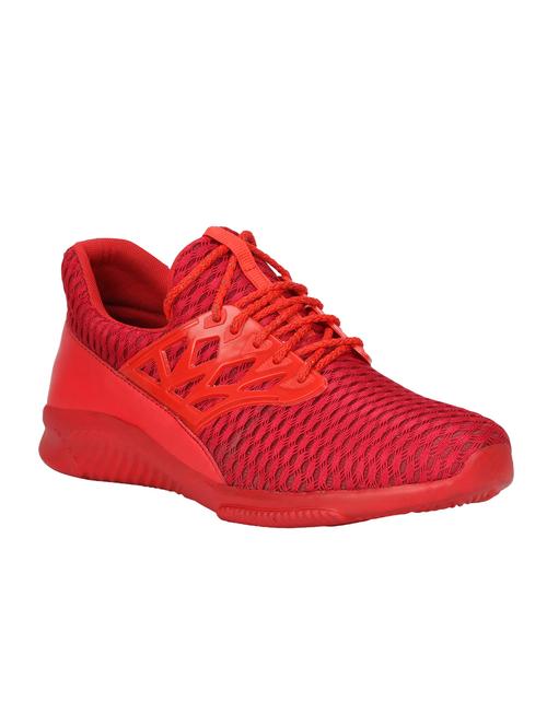 red lace up shoes - 16751640 - Standard Image - 0