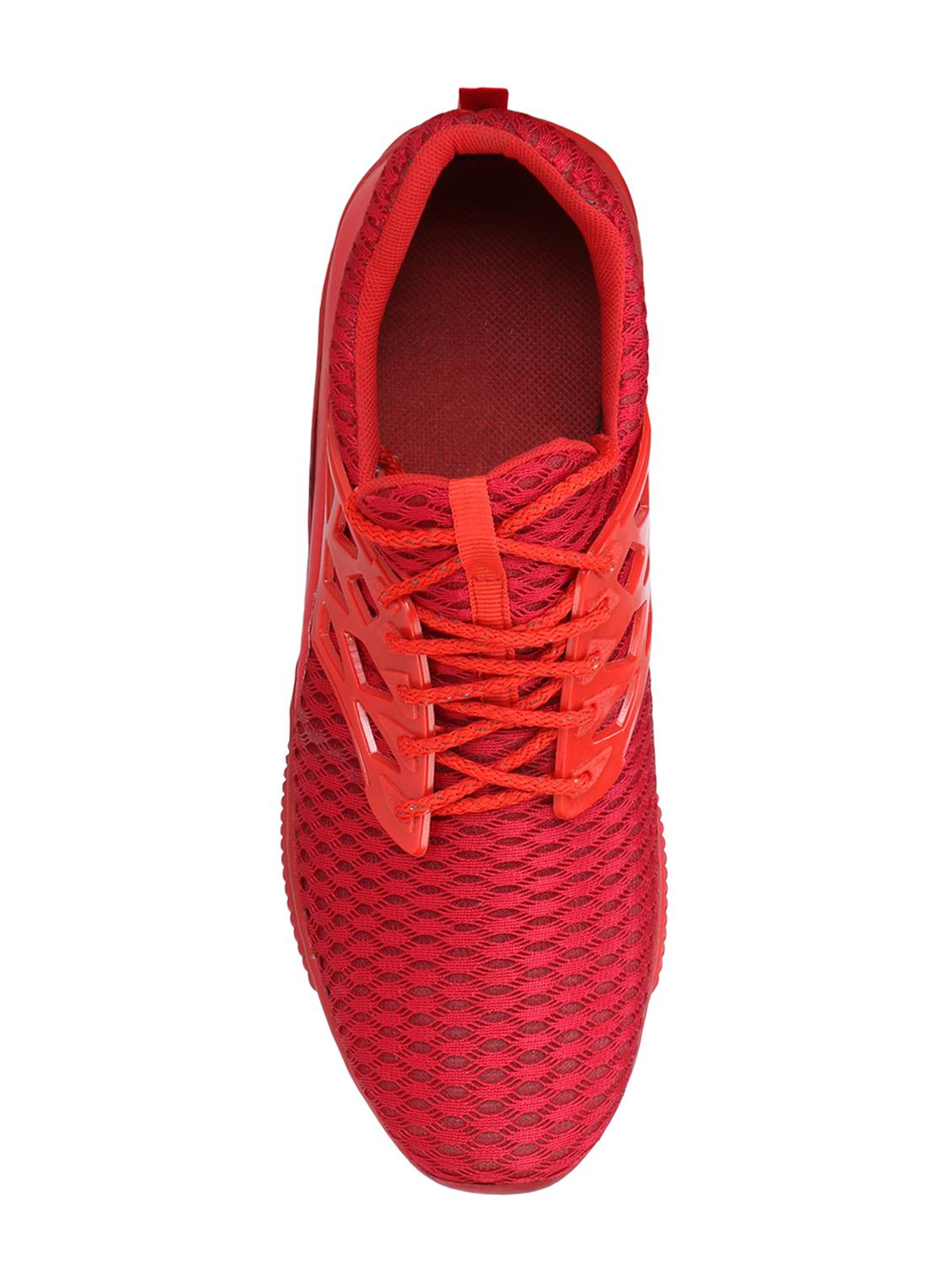 red lace up shoes - 16751640 - Standard Image - 3