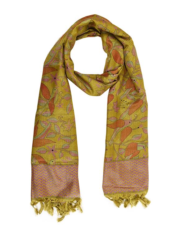conversational printed dupatta - 16753306 - Zoom Image - 0