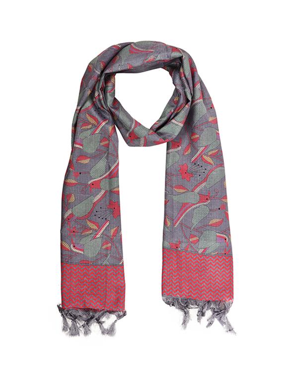 conversational printed dupatta - 16753308 - Zoom Image - 0