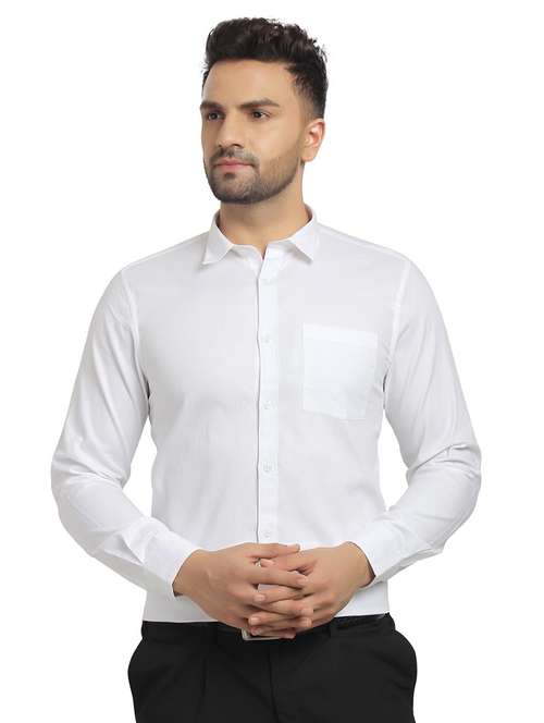 mens solids formal shirt - 16753464 -  Standard Image - 0