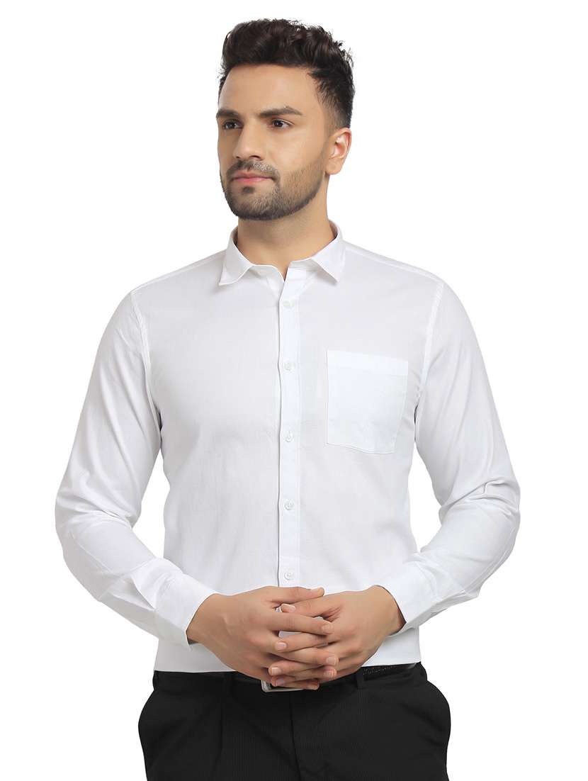 mens solids formal shirt