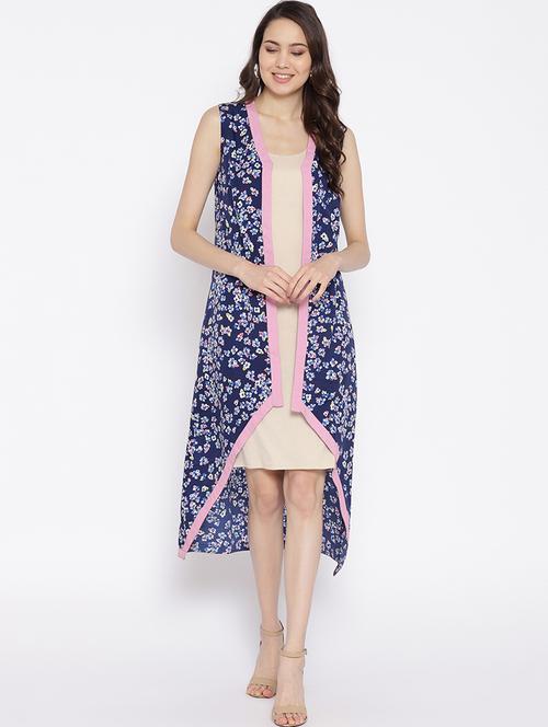 floral printed regular shrug - 16764122 - Standard Image - 0
