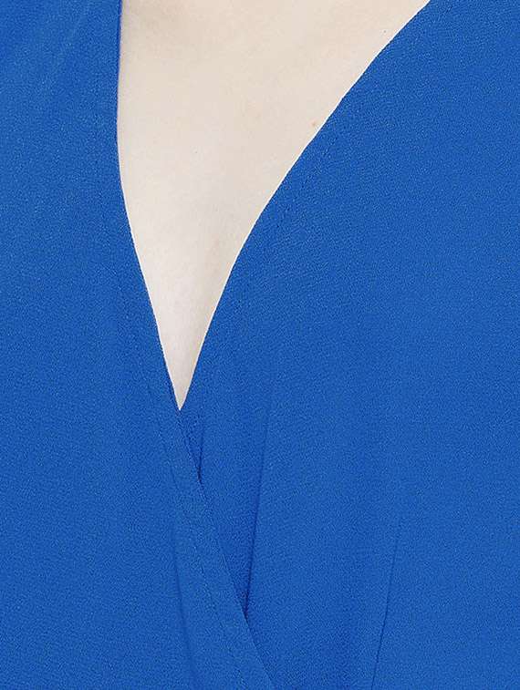 tie knot puff sleeved jumpsuit - 16764157 -  Standard Image - 3