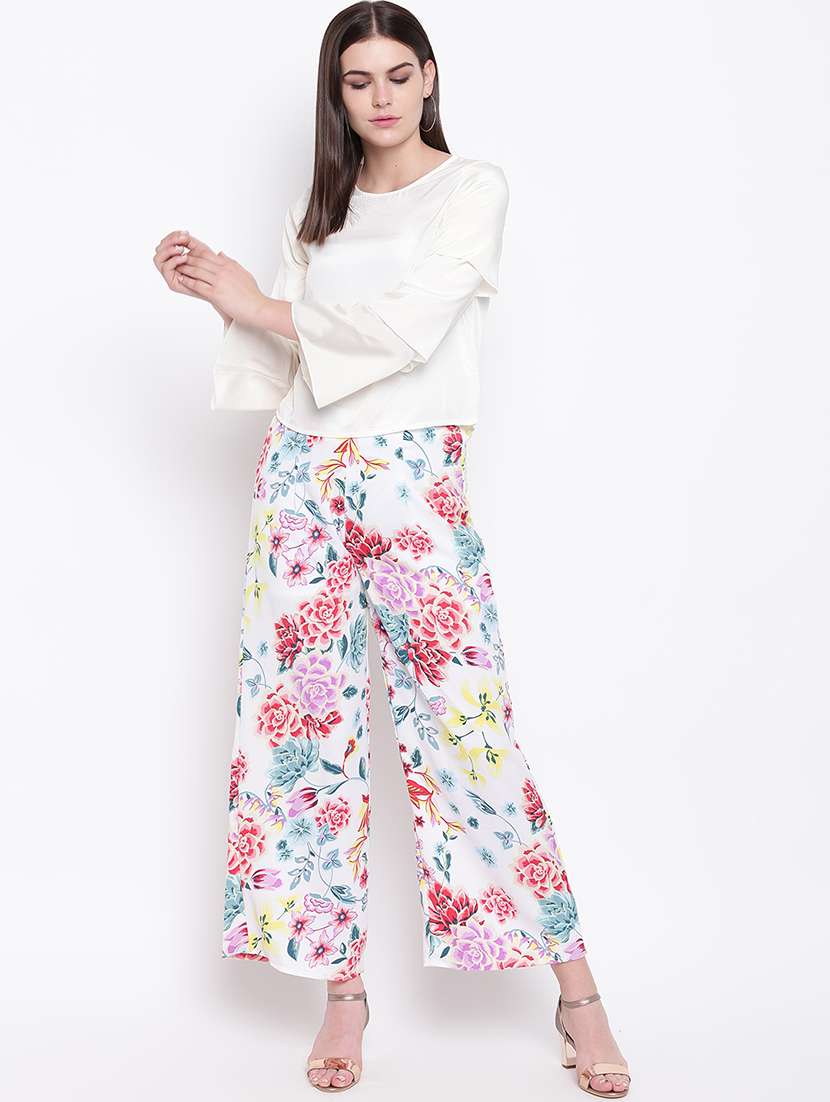 women's straight round neck top - 16764219 -  Standard Image - 3