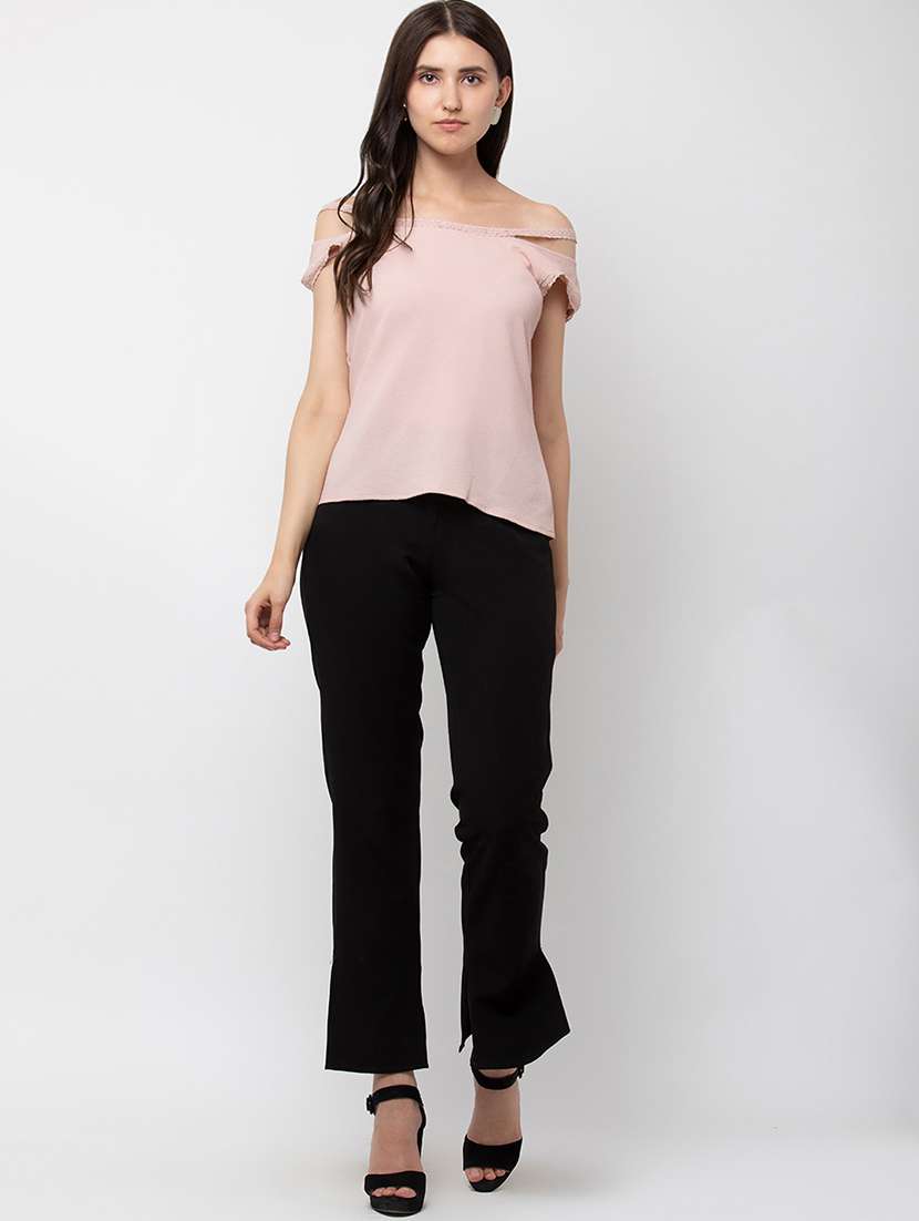 women's straight off shoulder top - 16764239 -  Standard Image - 3