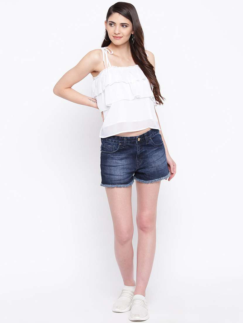 women's layered shoulder strap top - 16764290 -  Standard Image - 3