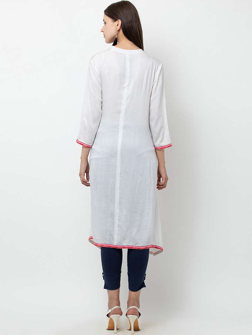 women's asymmetric kurta - 16764435 -  Standard Image - 3