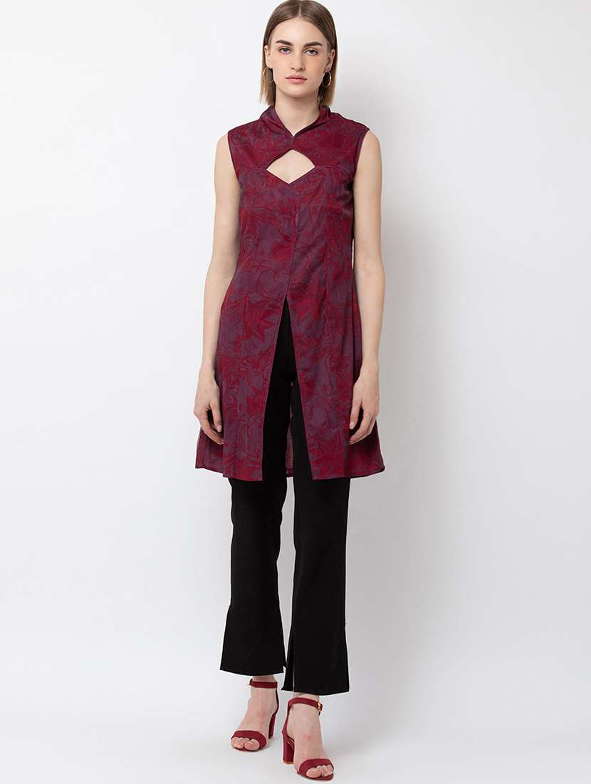 women's front slit kurta