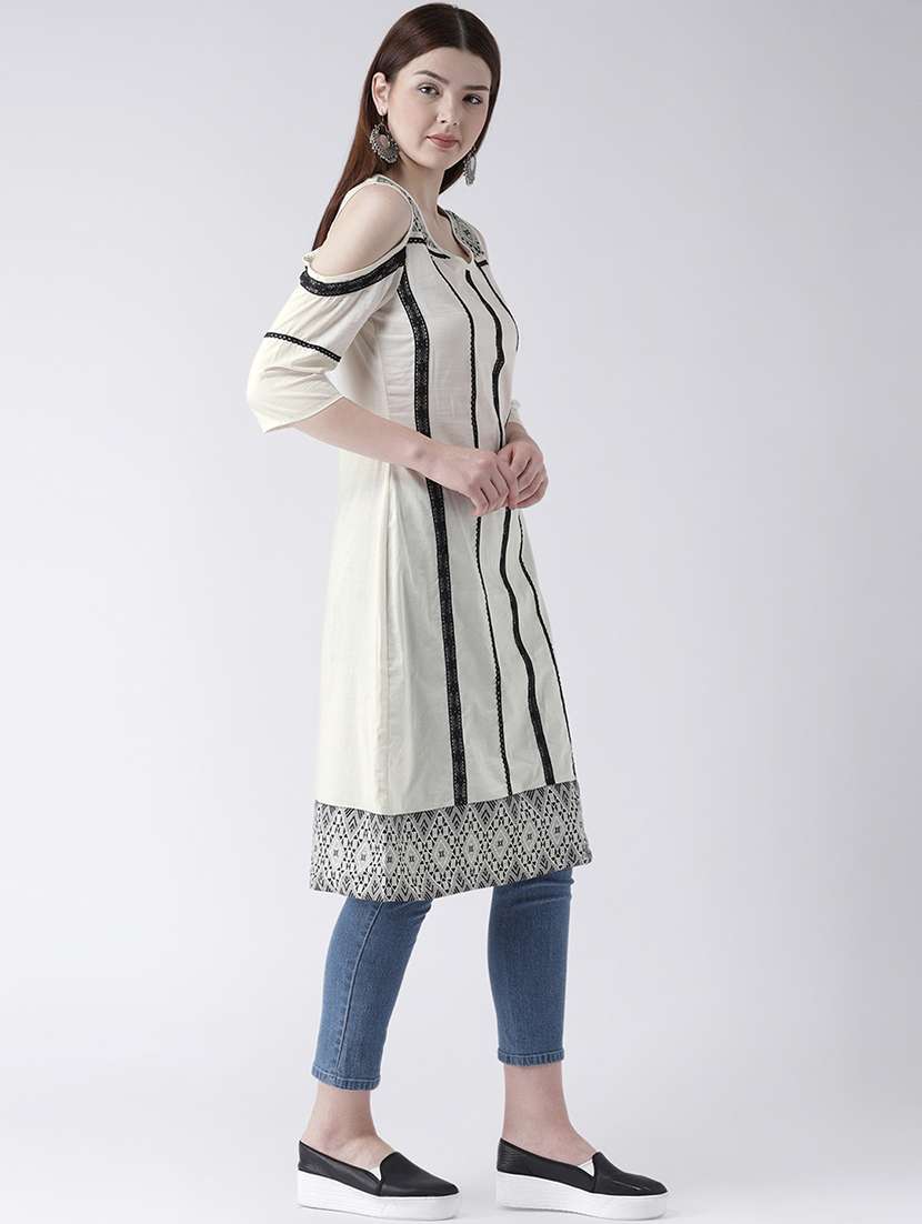 women's straight kurta - 16764454 -  Standard Image - 3