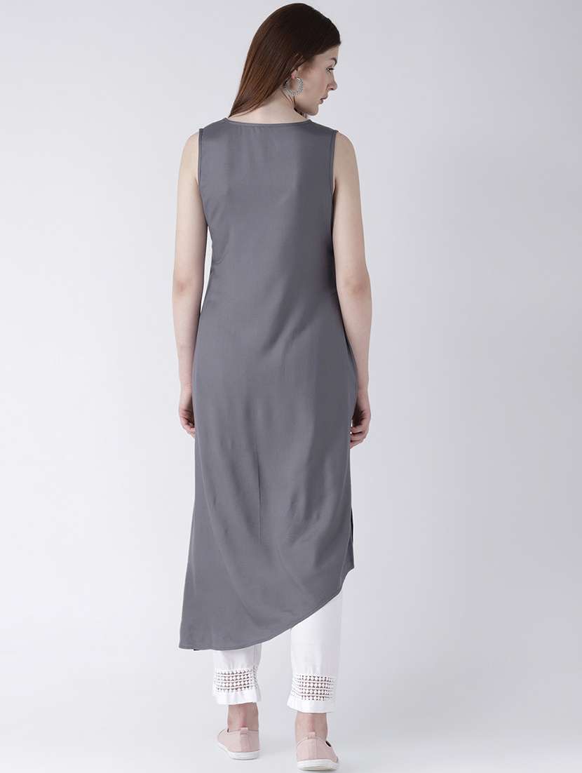 women's asymmetric kurta - 16764458 -  Standard Image - 3
