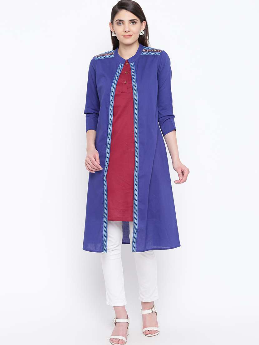 women's layered kurta
