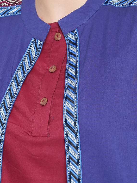 women's layered kurta - 16764483 -  Standard Image - 3