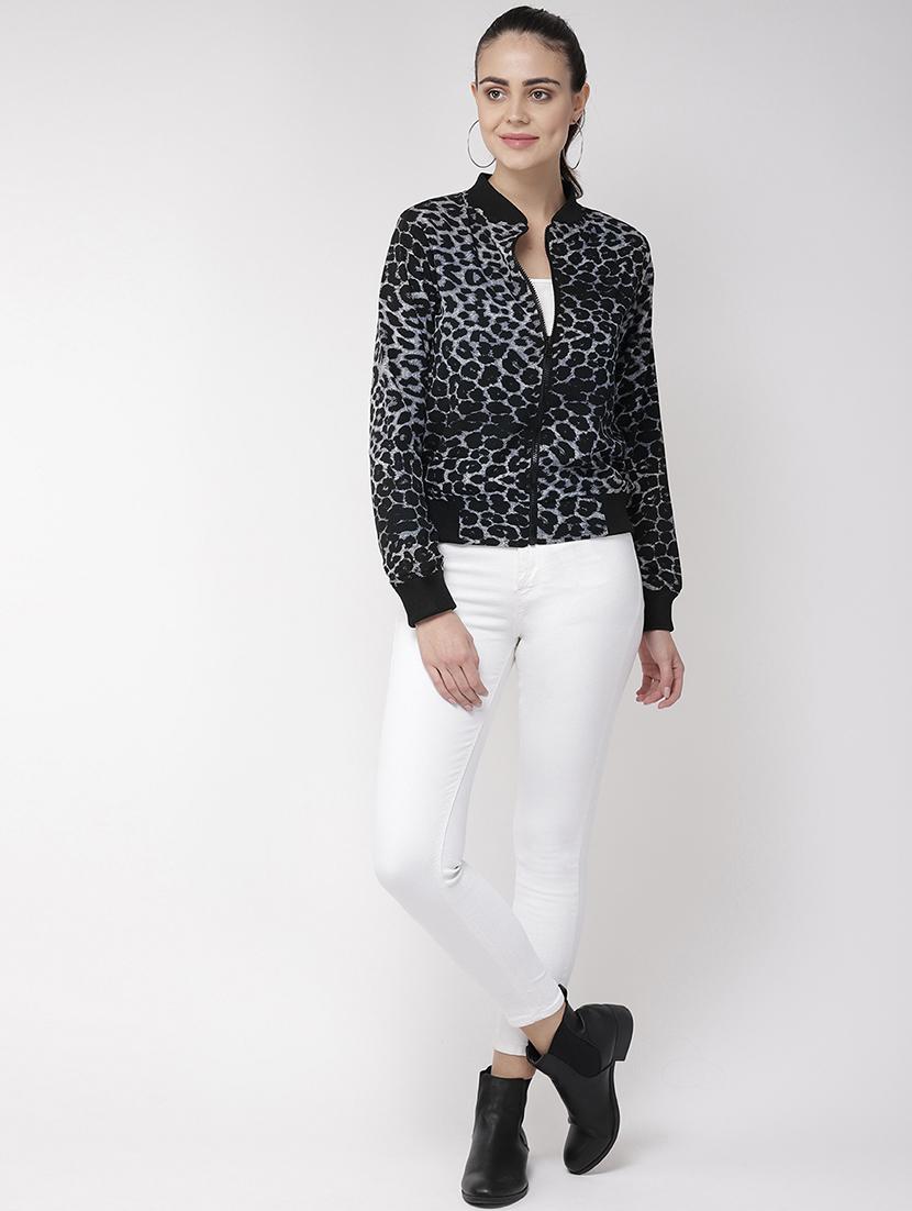 long sleeved animal print jacket - 16765258 -  Standard Image - 3