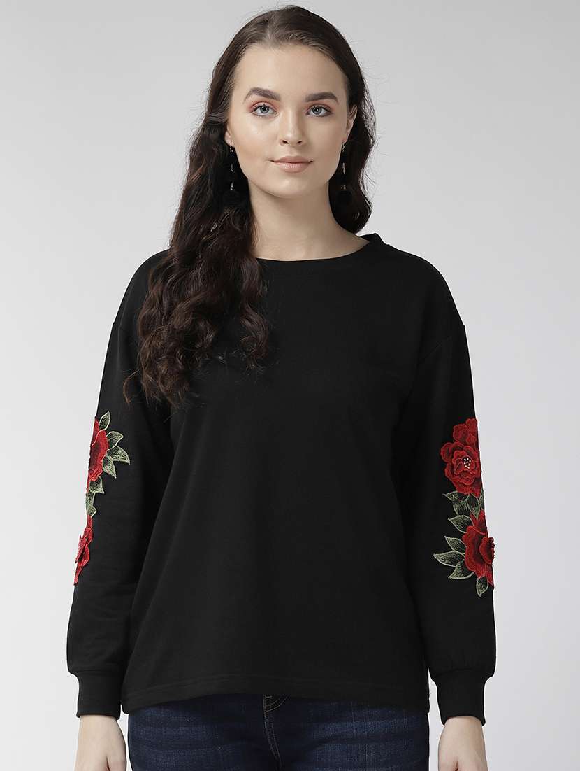 women's placement print sweatshirt