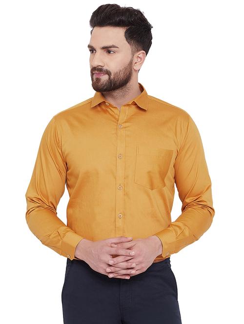 mens solids formal shirt - 16769237 - Standard Image - 0