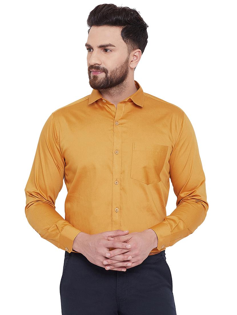 mens solids formal shirt